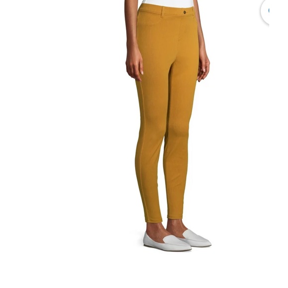 TIME & TRU High Rise Faux Pocket Stretch Jeggings NWT - Picture 2 of 14